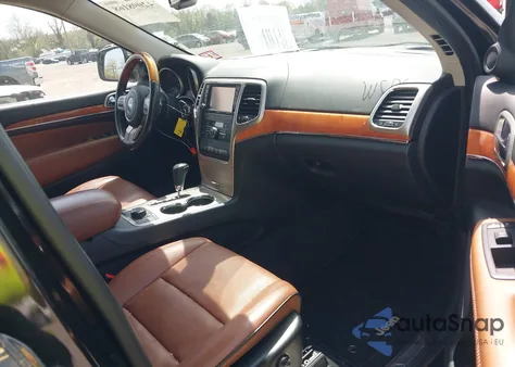 2013 Jeep Grand Cherokee Overland из США, поврежденный, VIN 1C4RJFCT2DC591532